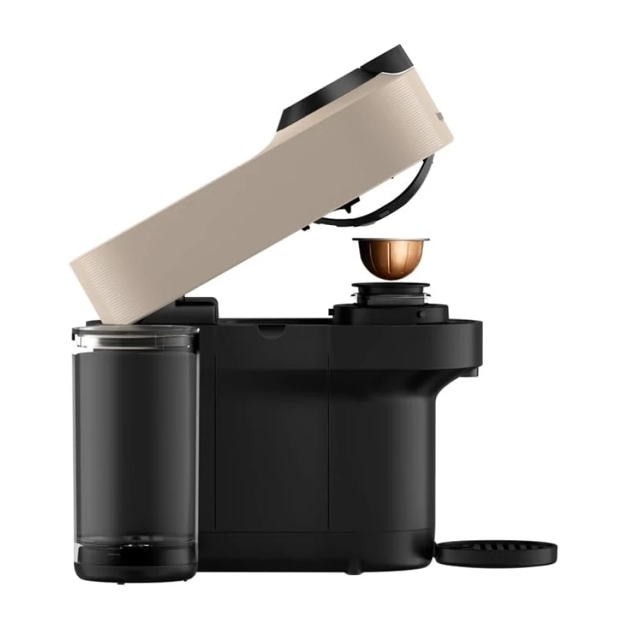 Nespresso Vertuo Pop+ Pod Coffee & Espresso Machine Sand Beige