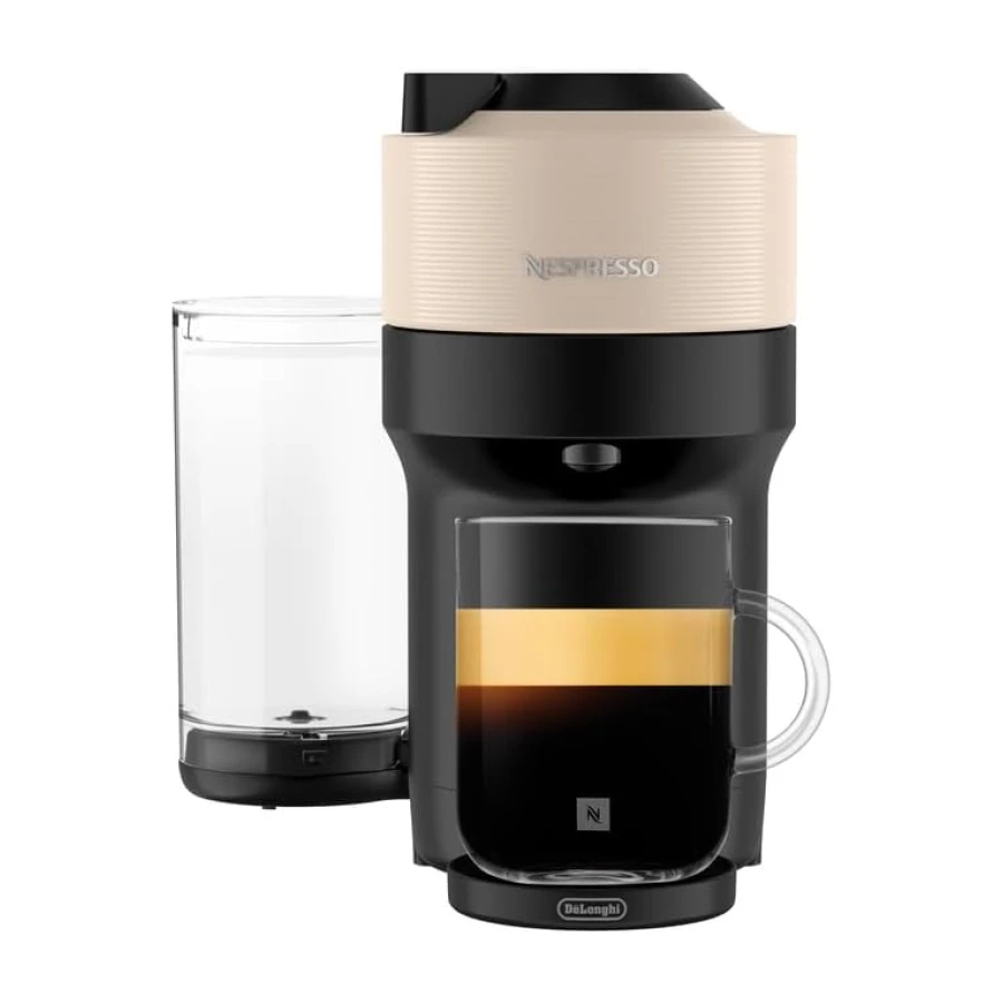 Nespresso Vertuo Pop+ Pod Coffee & Espresso Machine Sand Beige