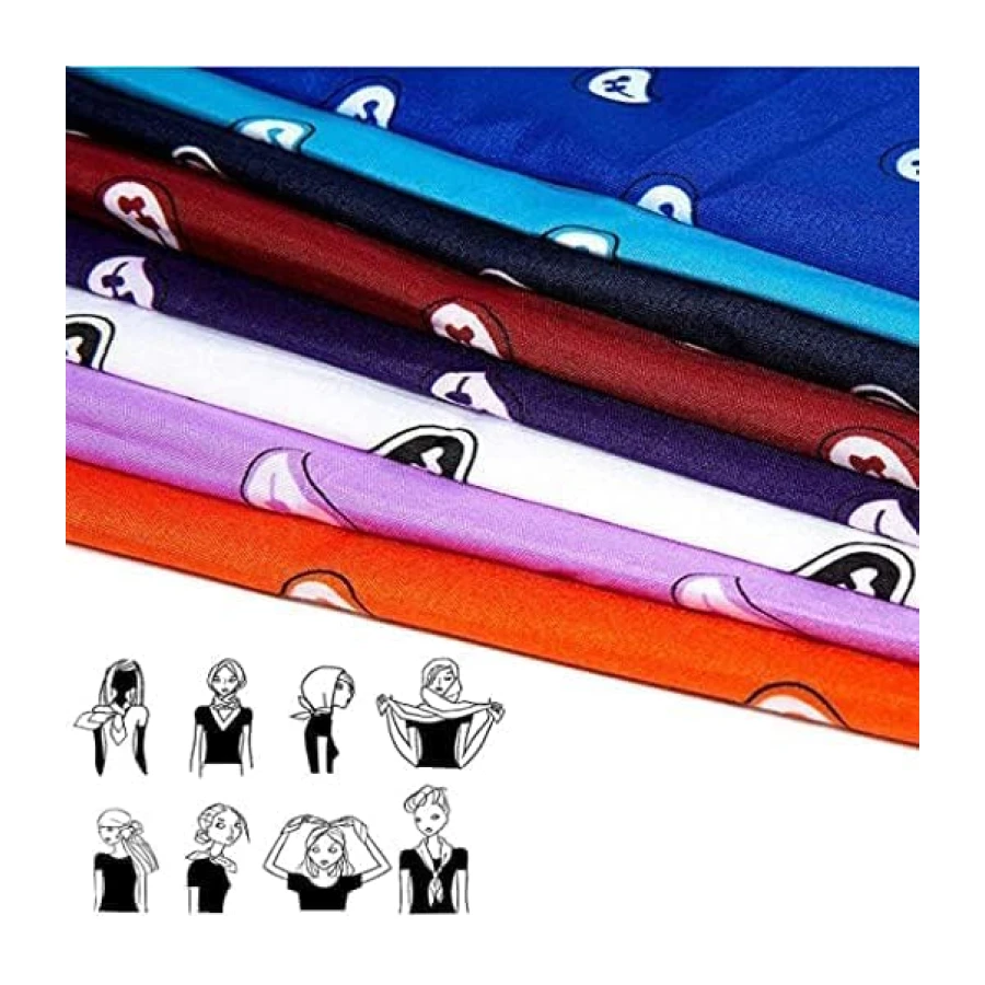 13 Original Paisley bandannas/bandannas of hair color choice