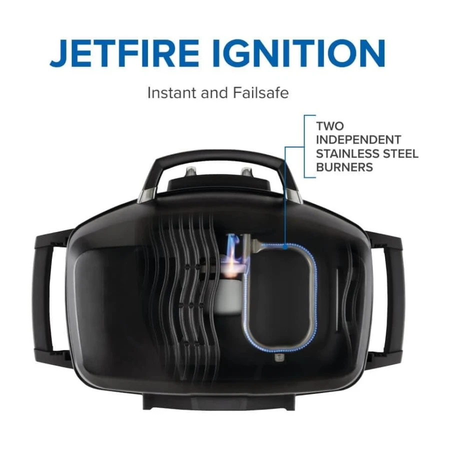 Napoleon TravelQ Portable Propane Gas BBQ - PRO285-BK - Professional Portable Grill Use for Tailgating, Camping, and Small Outdoor Spaces, Black