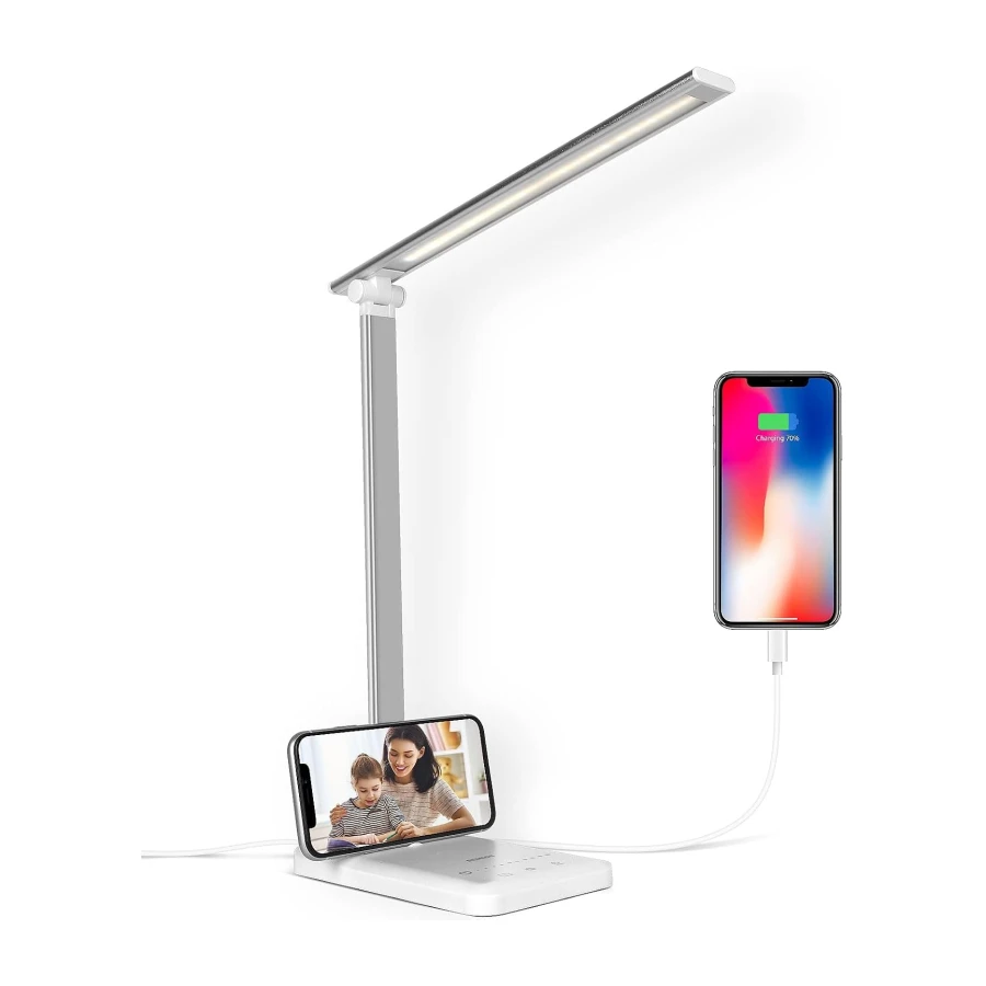 Semlos Desk Lamp, Dimmable LED Table Lamp with 25 Lighting Modes