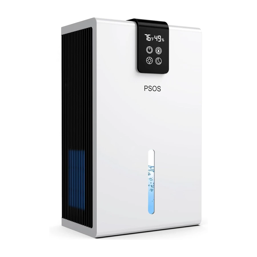 Dehumidifier, 98 OZ Water Tank, Dehumidifier for Home 1000Sq.Ft Quiet Dehumidifiers