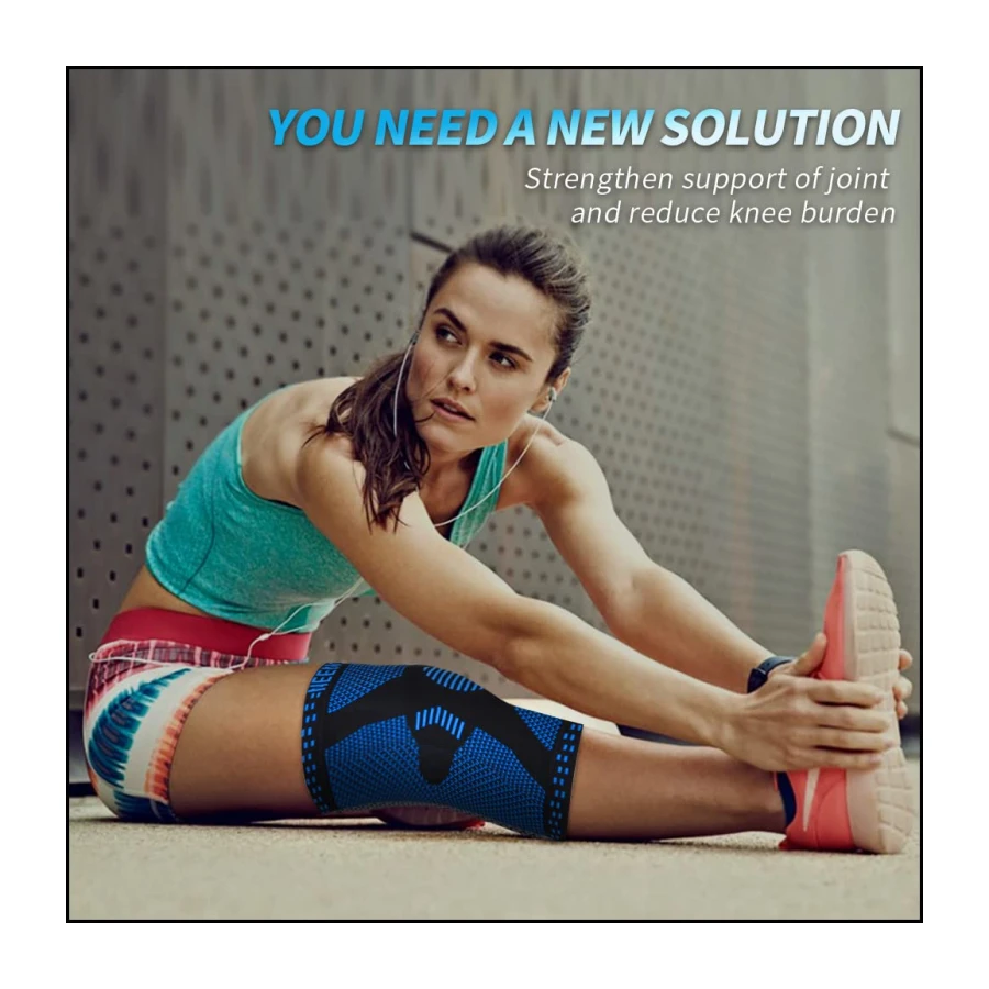 NEENCA Professional Knee Brace for Pain Relief, Medical Knee Support with Patella Pad & Side Stabilizers