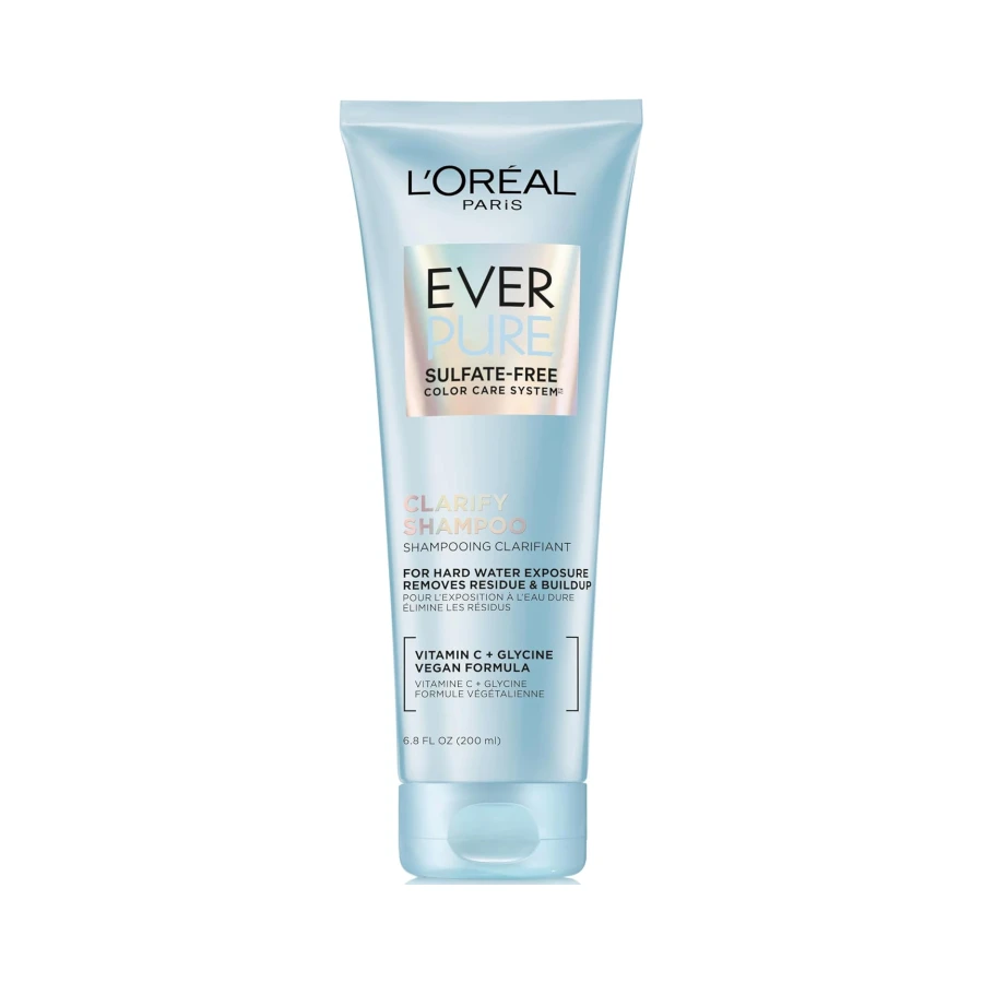 EverPure Sulfate-Free Clarify and Restore Clarifying, Vegan Shampoo for Hard Water Exposure and Build-Up