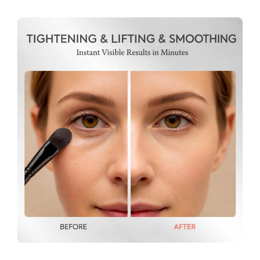 Instant Eye & Face Tightener Cream for Under Eye Bags & Wrinkles