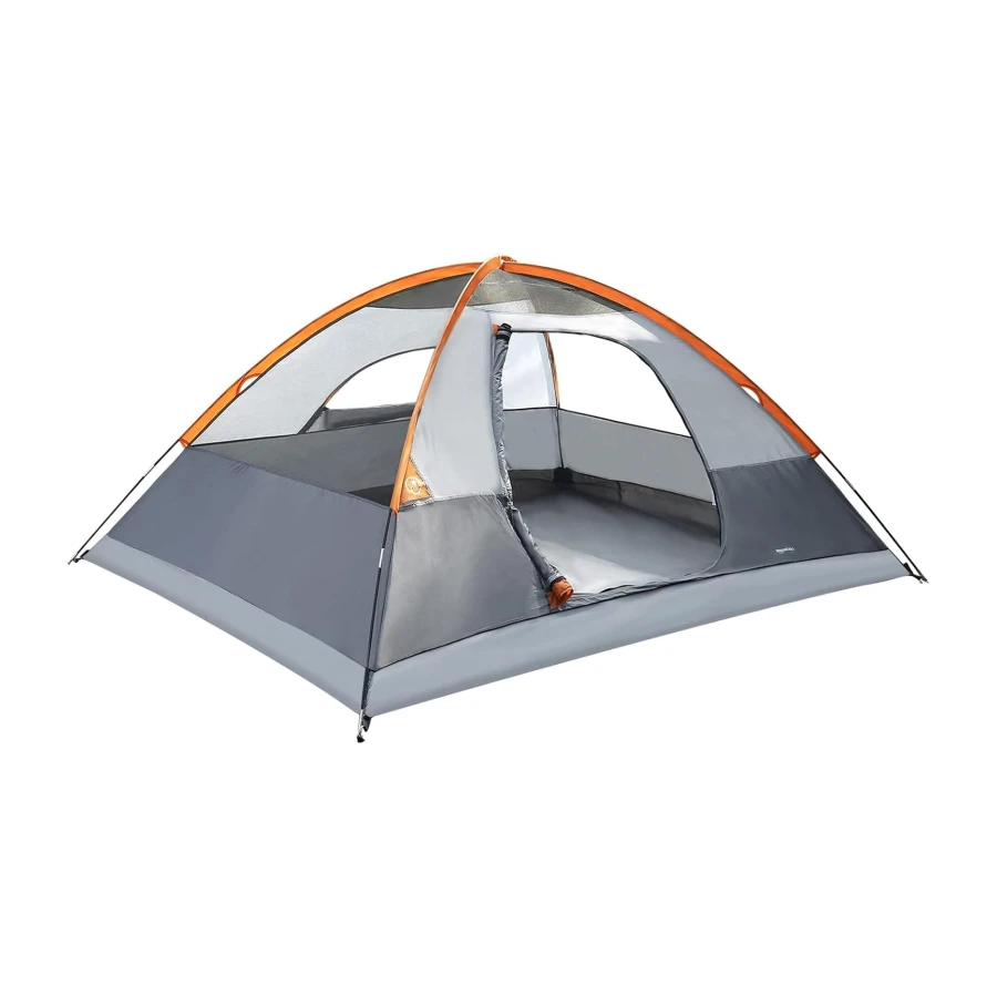 Amazon Basics Dome Camping Tent with Rainfly and Carry Bag