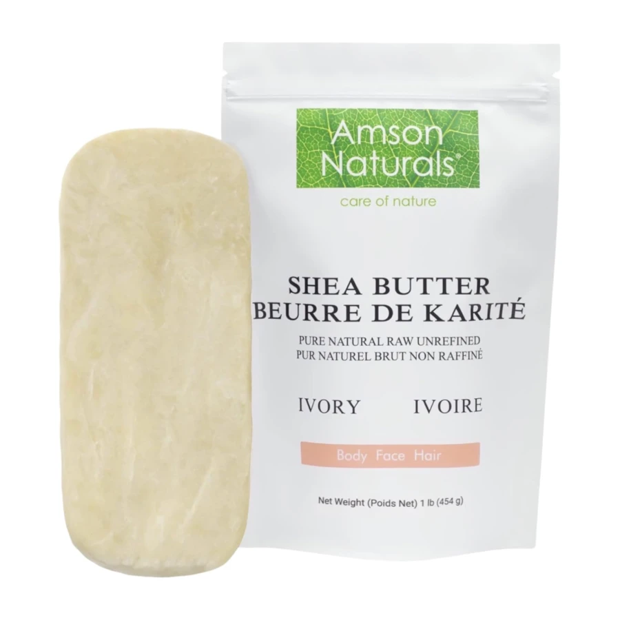 Shea Butter 1 lb / 454 g-100% Natural Raw Unrefined Ivory-Use Alone or in DIY Recipes