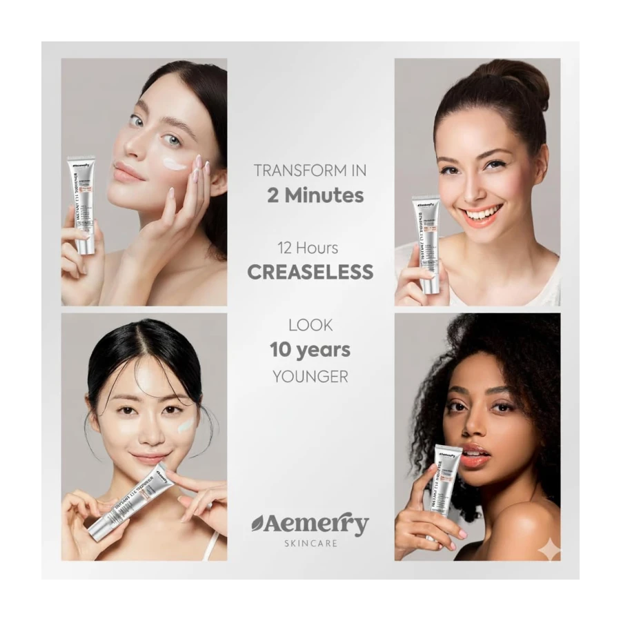 Instant Eye & Face Tightener Cream for Under Eye Bags & Wrinkles