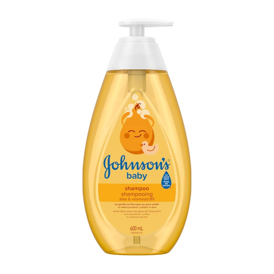 Johnson's Baby shampoo, paraben and tear free and mild, 600ml