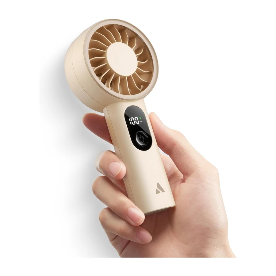 Aecooly Mighty Portable Fan, Powerful Handheld Fan, USB Rechargeable