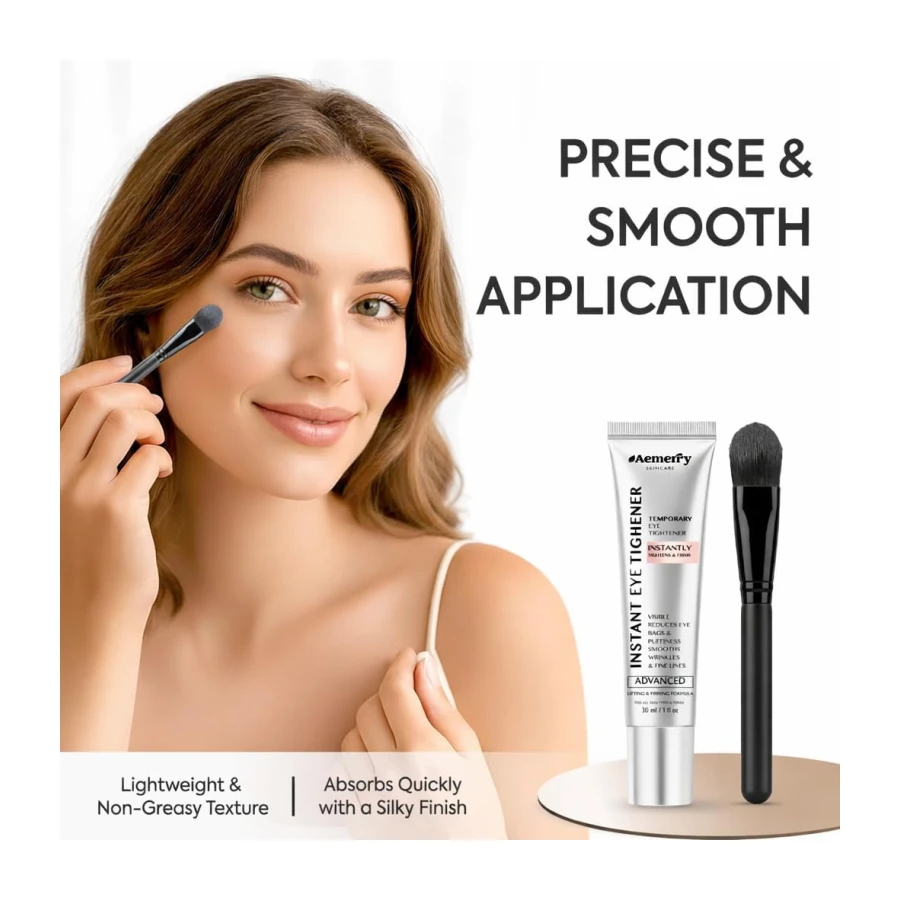 Instant Eye & Face Tightener Cream for Under Eye Bags & Wrinkles
