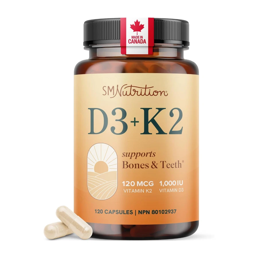 Vitamin D3 K2 | Bone & Teeth Support | Vitamin K2 120mcg + Vit D3 1000iu · Selection 2