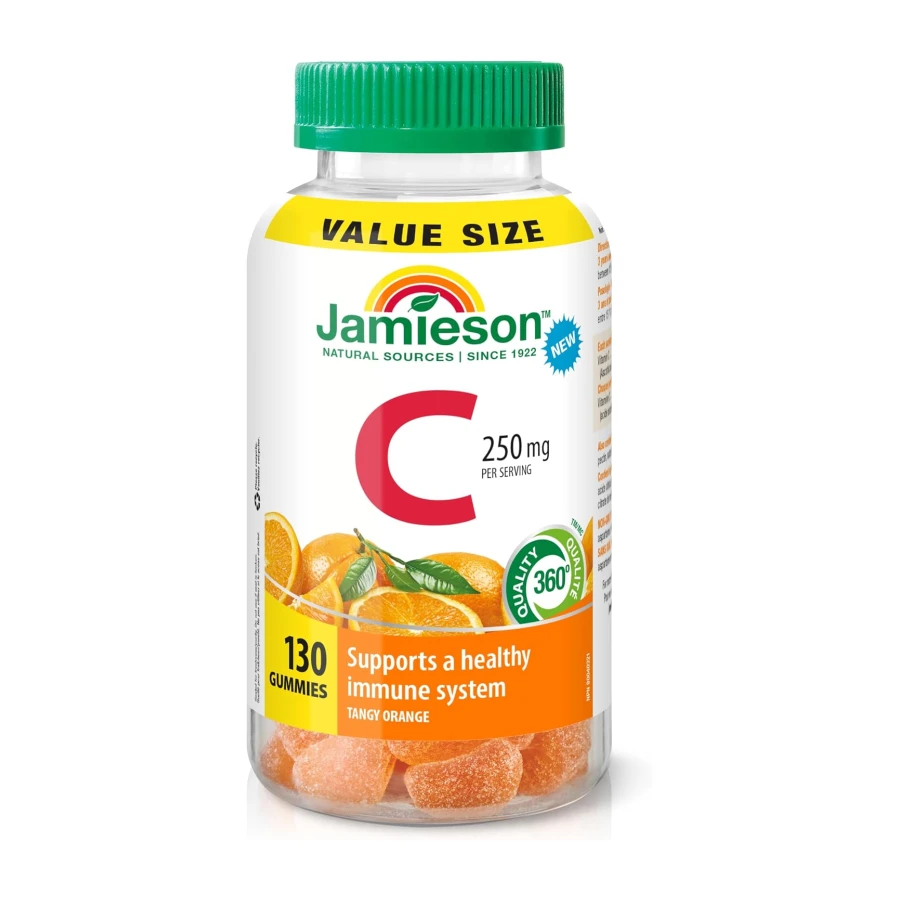 Jamieson Vitamin C 250 mg Gummies, 130 Gummies