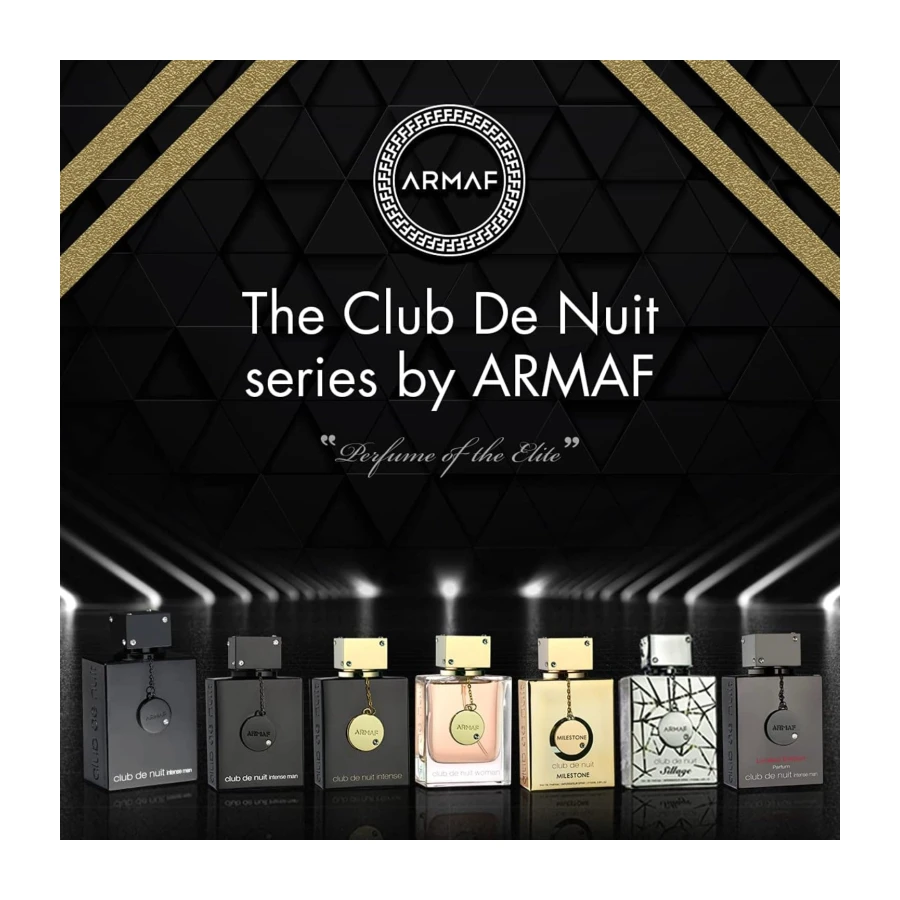 ARMAF S Club De Nuit Intense for Men Eau De Toilette Spray