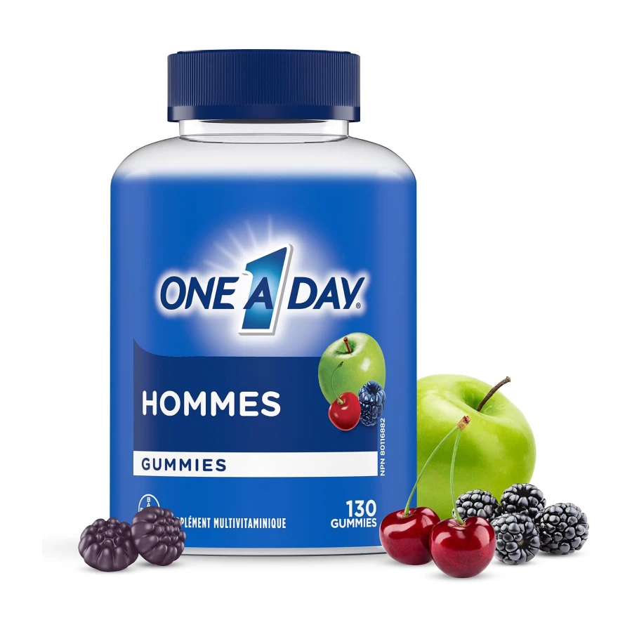 One A Day Men's Multivitamin Gummies - Daily Gummy Vitamins For Men With Vitamin A, C, D, Zinc