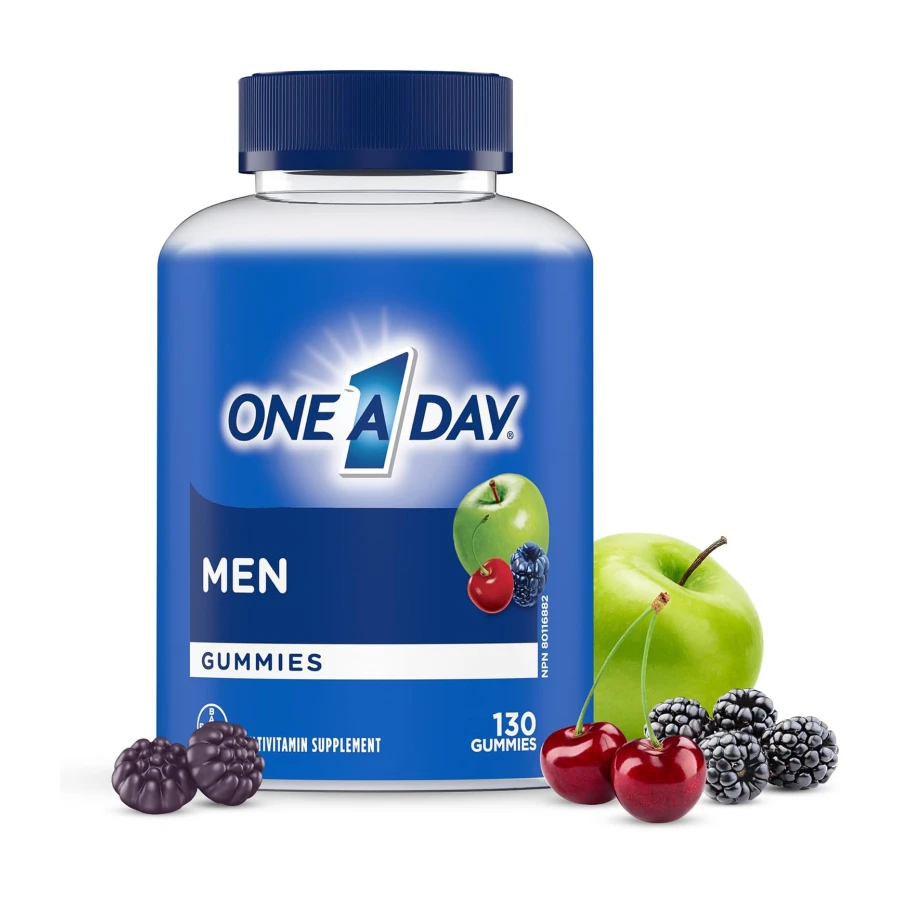 One A Day Men's Multivitamin Gummies - Daily Gummy Vitamins For Men With Vitamin A, C, D, Zinc