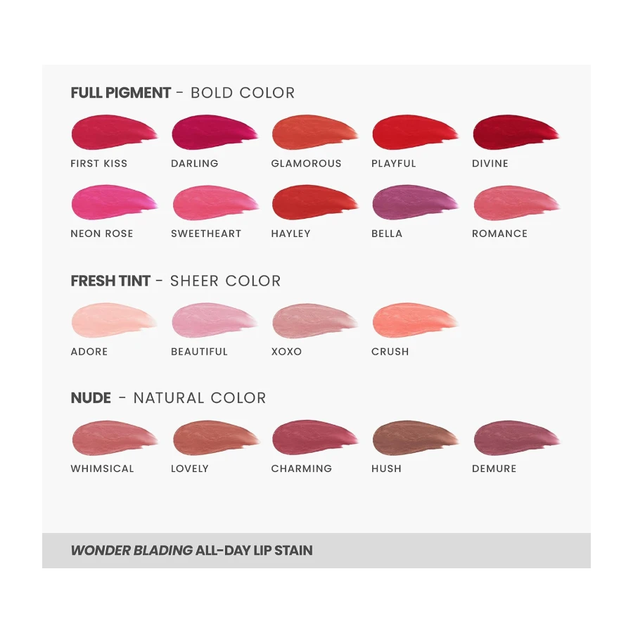 Wonderskin Wonder Blading All Day Lip Stain Peel Off Masque