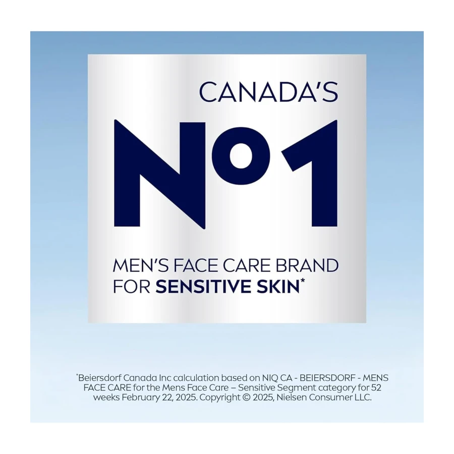 NIVEA MEN Sensitive Cooling After Shave Balm for Men, 100mL Bottle