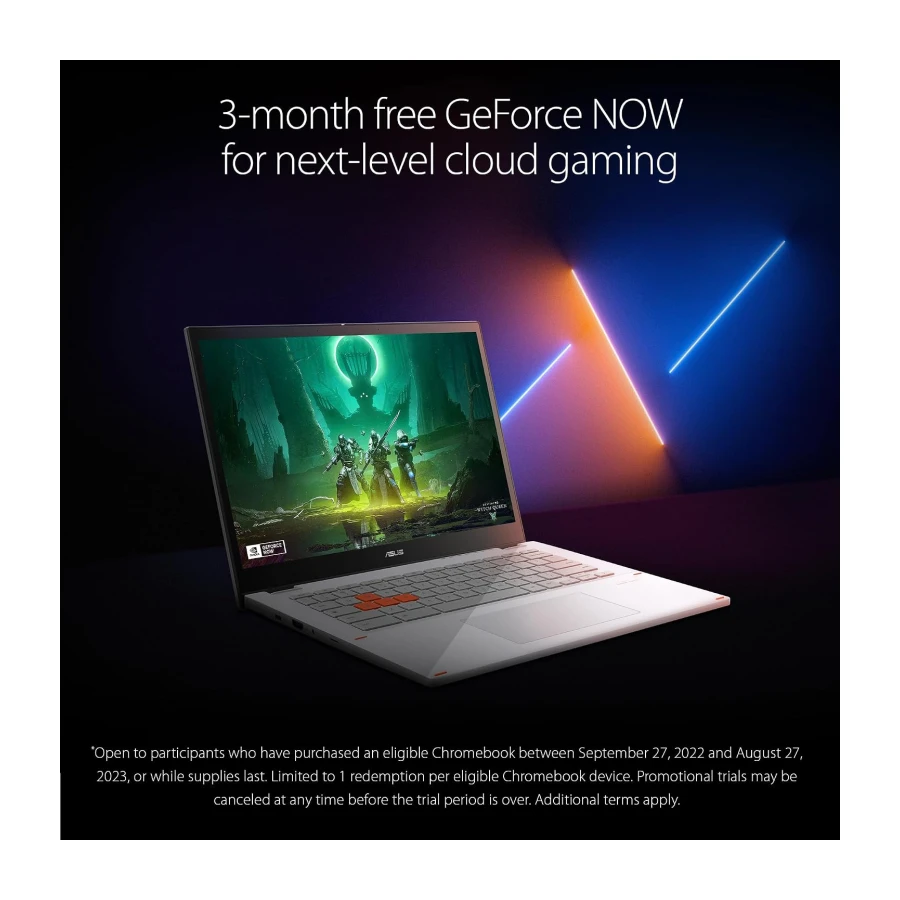 ASUS Chromebook Vibe CX34 Flip Cloud Gaming Laptop