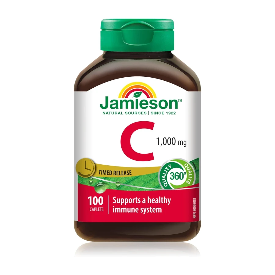 Jamieson Vitamin C 1,000 mg Timed Release Caplets