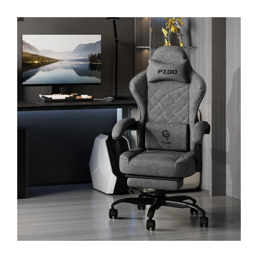 Gaming Chair for Adults, Ergonomic Gaming Chair, Computer Chair with Lumbar Support