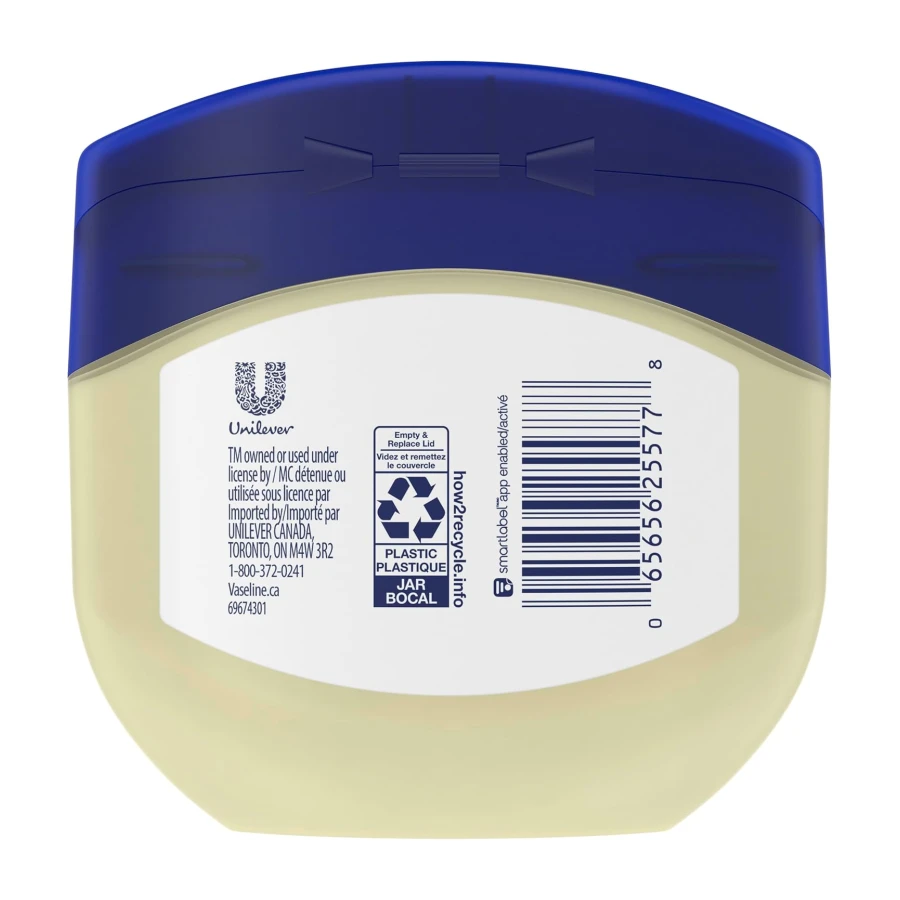 Vaseline Healing Jelly for dry skin Cocoa Butter made with triple purified petroleum jelly 215 g