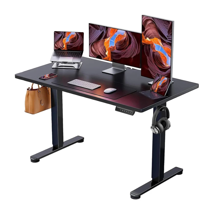 ErGear Electric Standing Desk, 48"x24" Height Adjustable Sit Stand up Desk