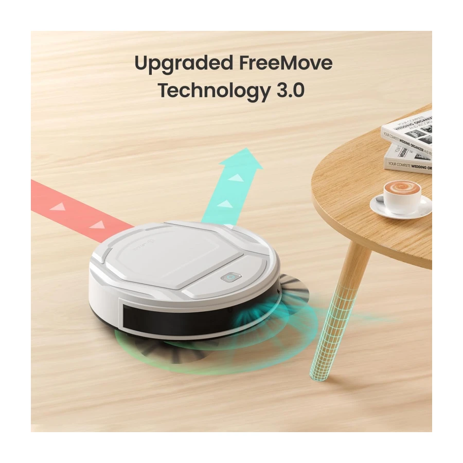 Lefant M210 Pro Robot Vacuum Cleaner, Strong Suction, Slim Design, Self-Charging Robotic Vacuum, Remote/App/Voice Control