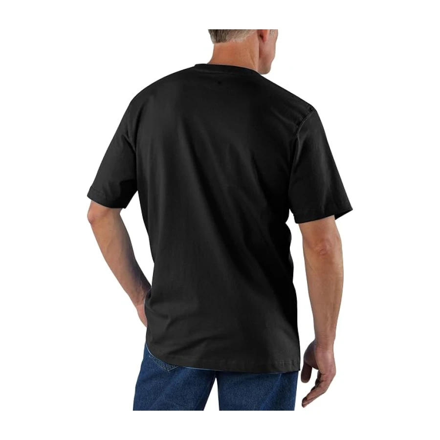 Carhartt Mens Loose Fit Heavyweight Short-Sleeve Pocket T-Shirt (Also Available in Big & Tall) CloseoutWork Utility T-Shirt