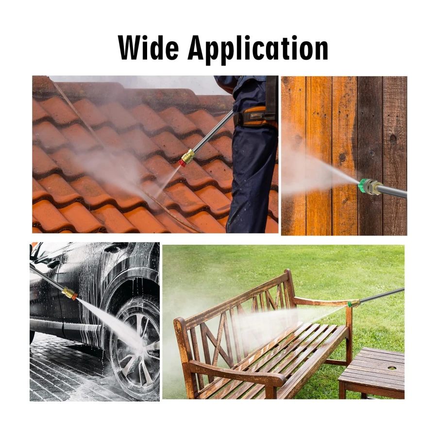 5500PSI Max Wall-Mounted Pressure Washer, Electric Pressure Washer, Remote Controlled Power Washer with 100ft Replaceable & Retractable Reel, Wall Hanging Pressure Washer