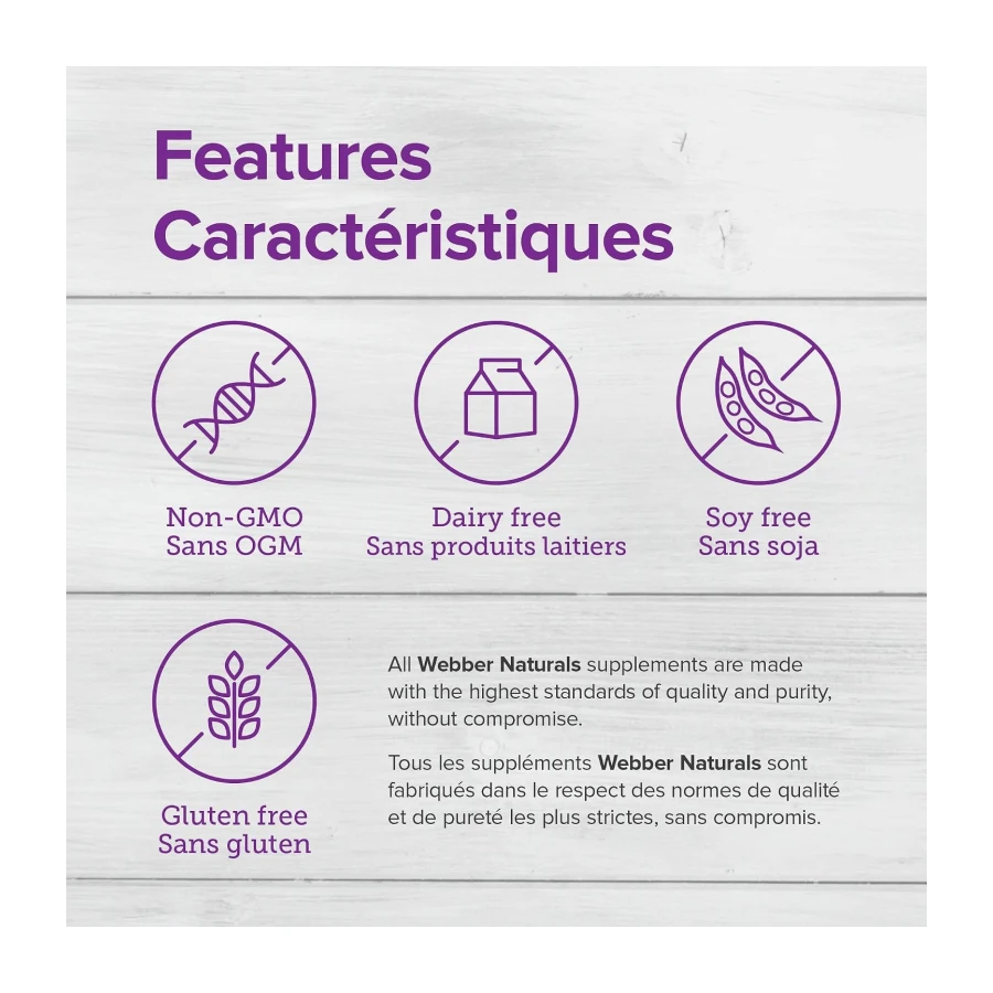 Webber Naturals Vitamin E 400 IU, 120 Softgels, Natural Source of Vitamin E, Antioxidant Support