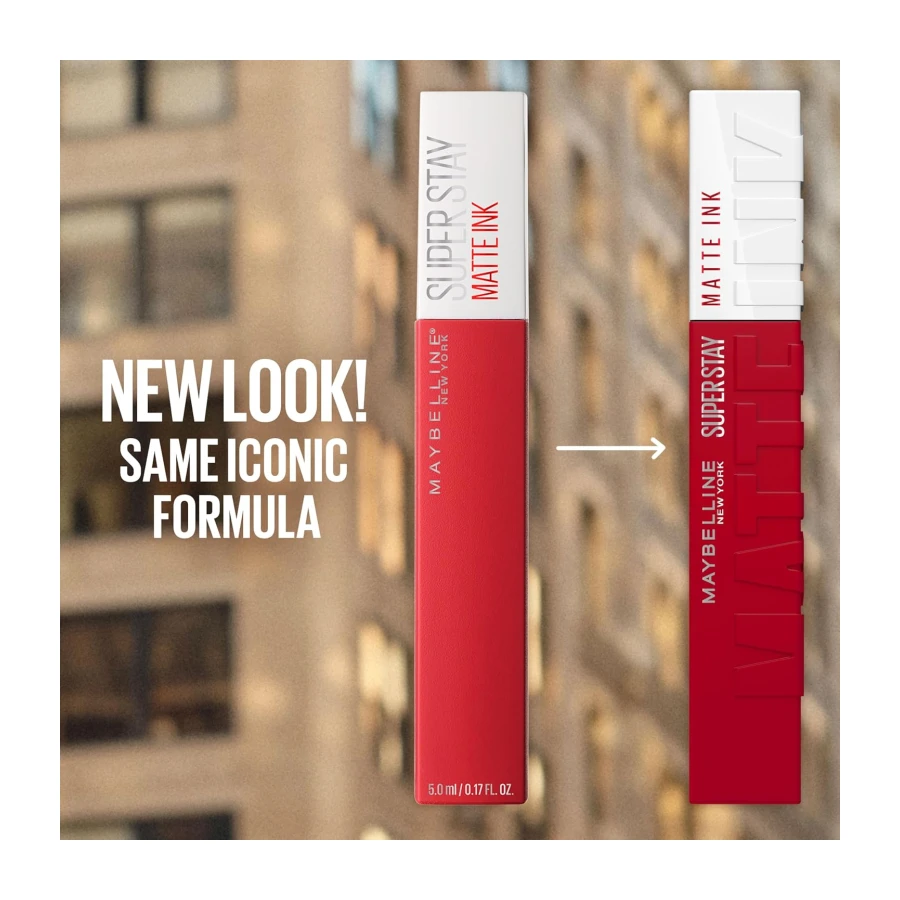 Maybelline New York SuperStay Matte Ink Liquid Lipstick, Amazonian, 0.17 fl. oz., 5 ml (Pack of 1)