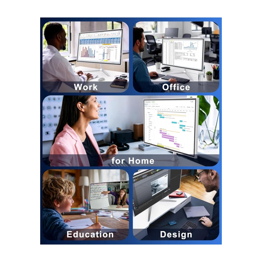 19inch All-in-One Computer Saves Desktop Space Designed for Home&Office Use