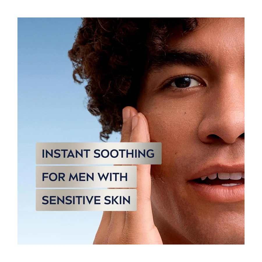 NIVEA MEN Sensitive Cooling After Shave Balm for Men, 100mL Bottle