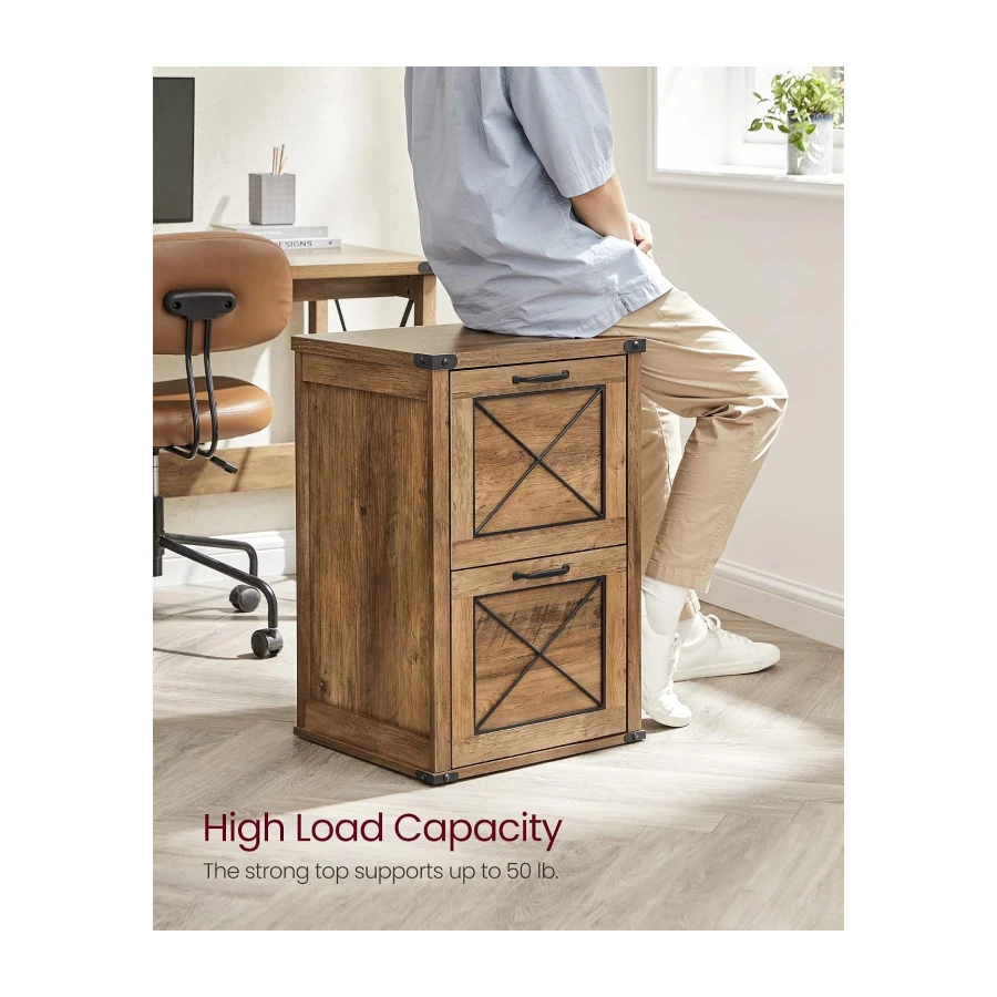 VASAGLE File Cabinet, Filing Cabinet with 2 File Drawers