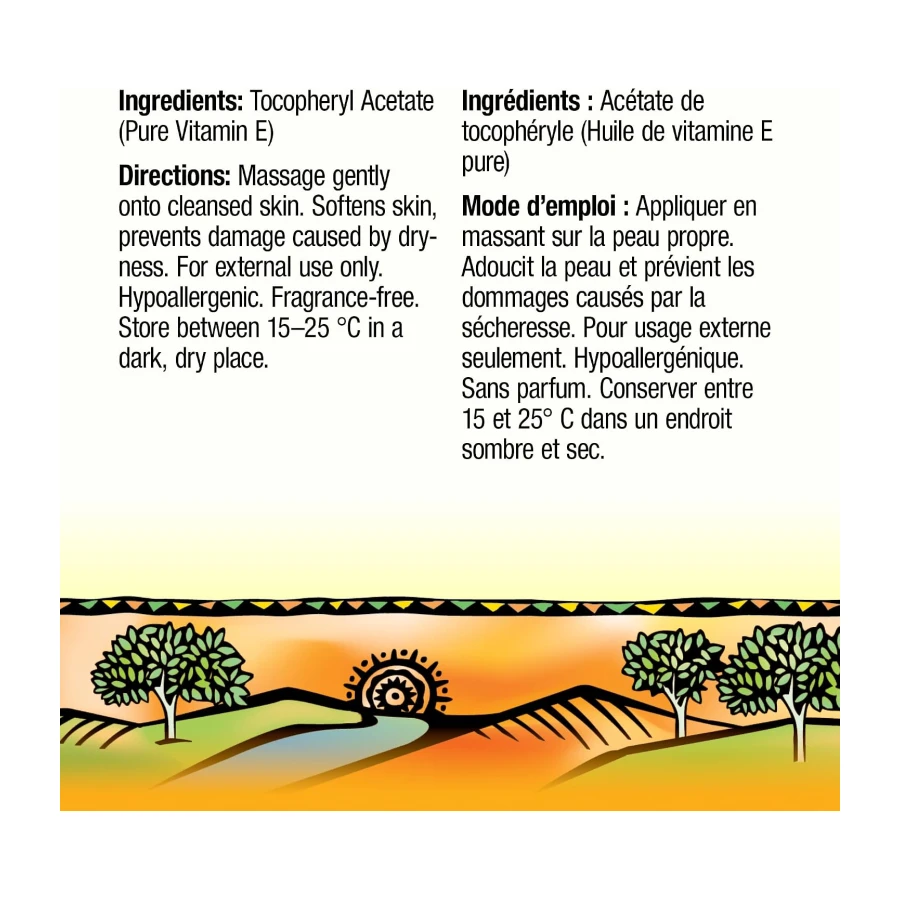 Holista Restorativ Pure Vitamin E Oil 28,000 IU Liquid, 28 mL, Helps Nourish and Protects Skin, Hypoallergenic and Fragrance-Free