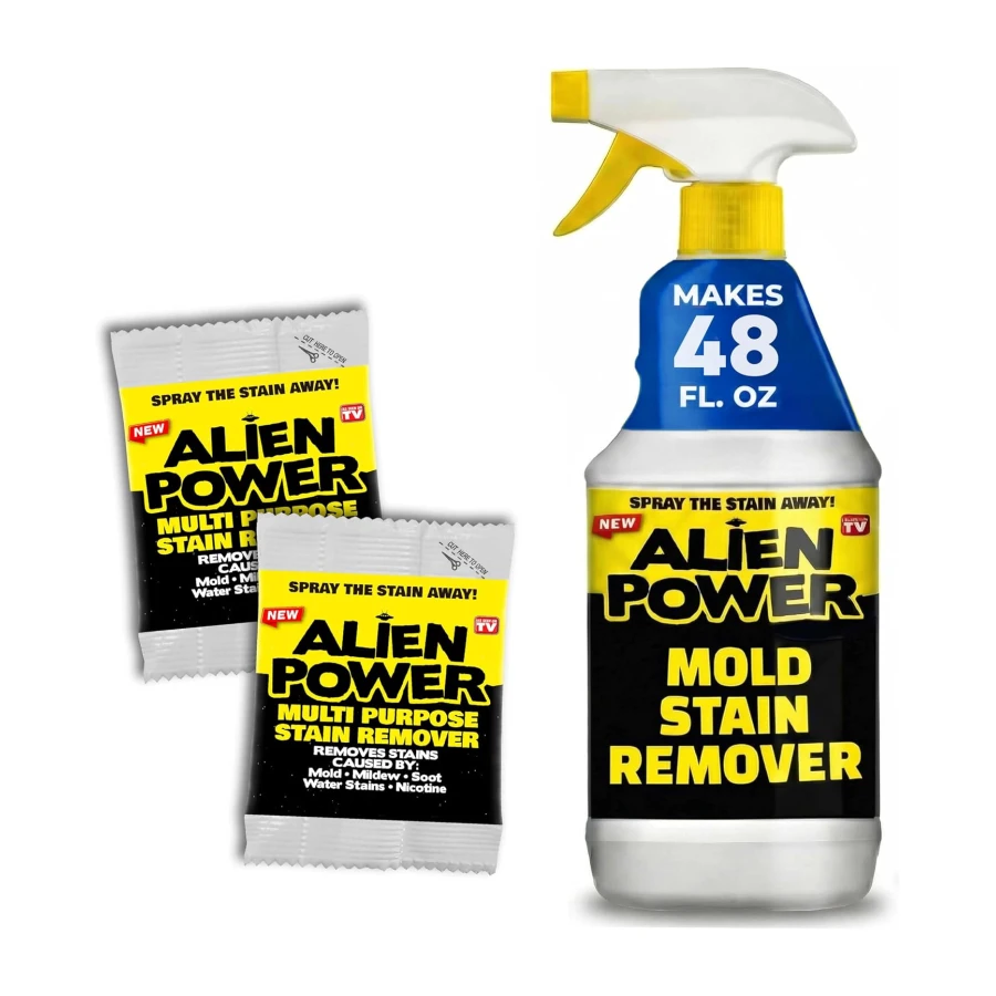 Alien Power 48 Fl Oz Instant Stain Remover Spray for Black Mold and Mildew