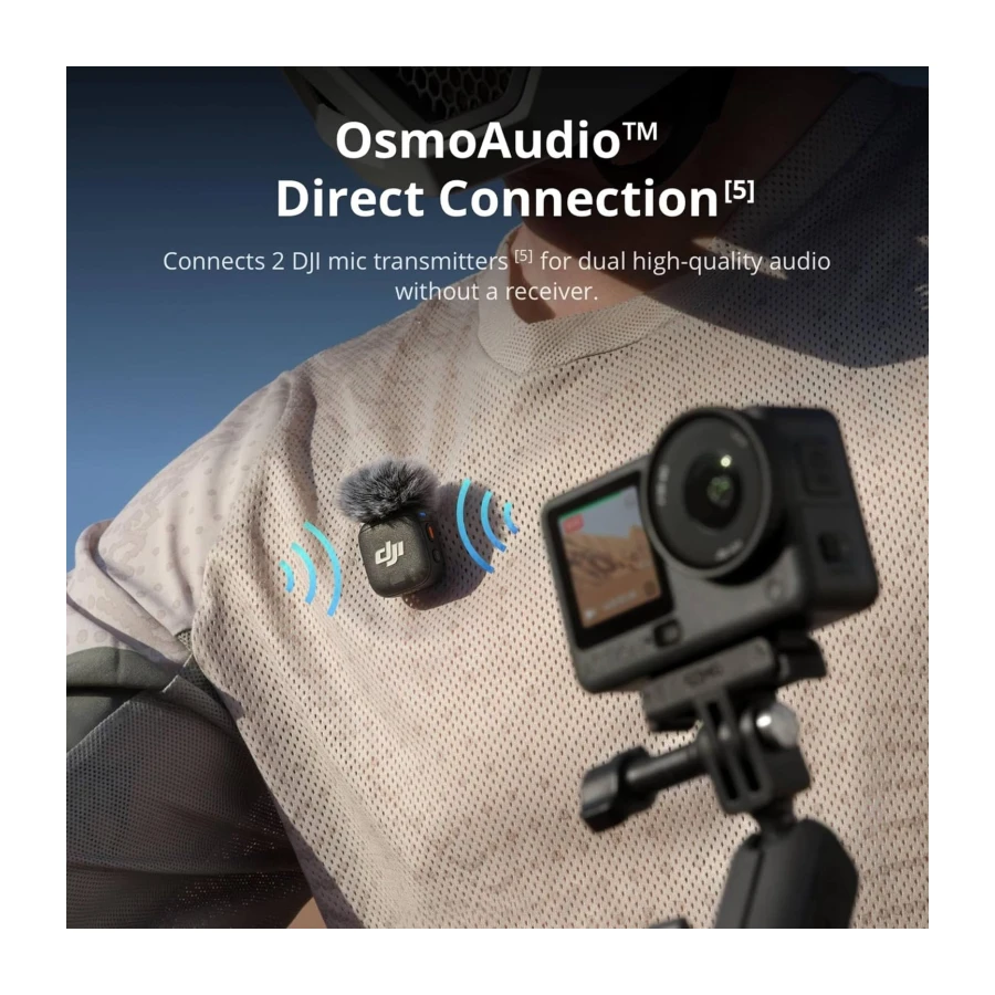 DJI Osmo Action 6 Enhanced Combo, Action Camera with 1/1.1″ Square Sensor, Variable Aperture of f/2.0–f/4.0, Extended Battery Life with 2 Batteries, Action Camera 8K for Extended Outdoor Filming