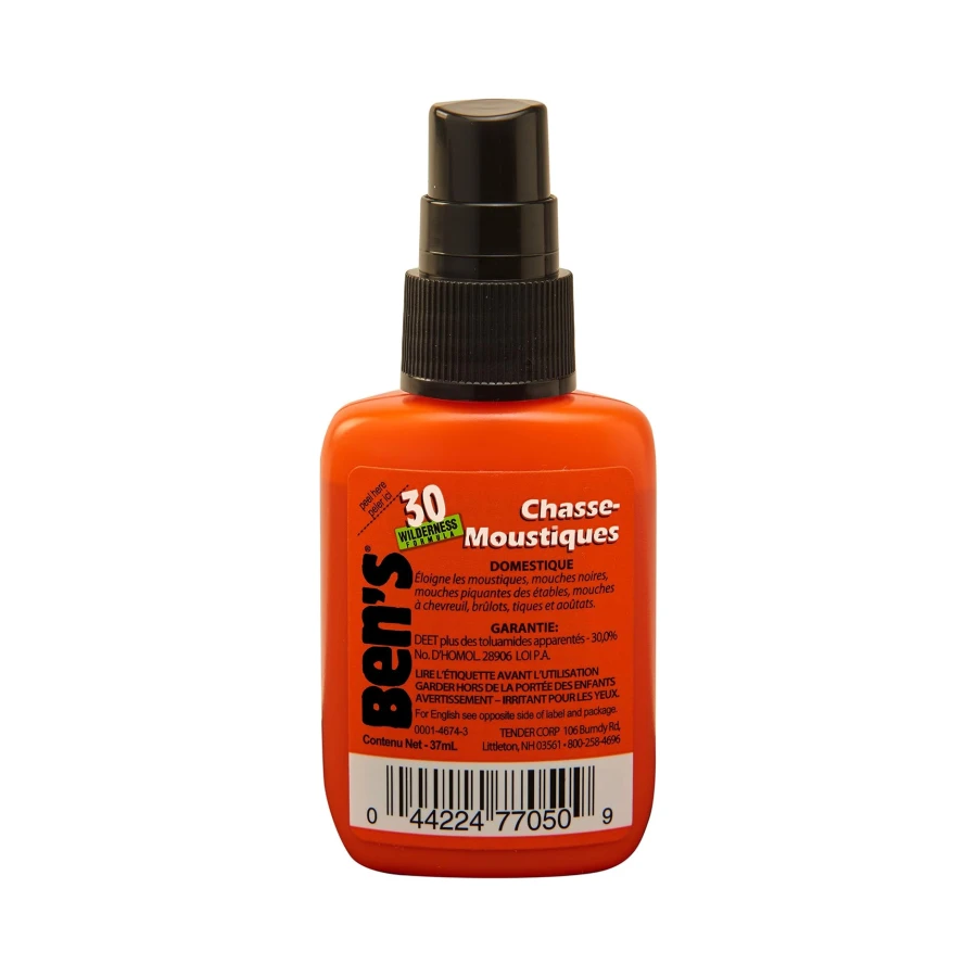 Ben's 30% DEET Mosquito, Tick and Insect Repellent, 37ml Pump, Pack of 4