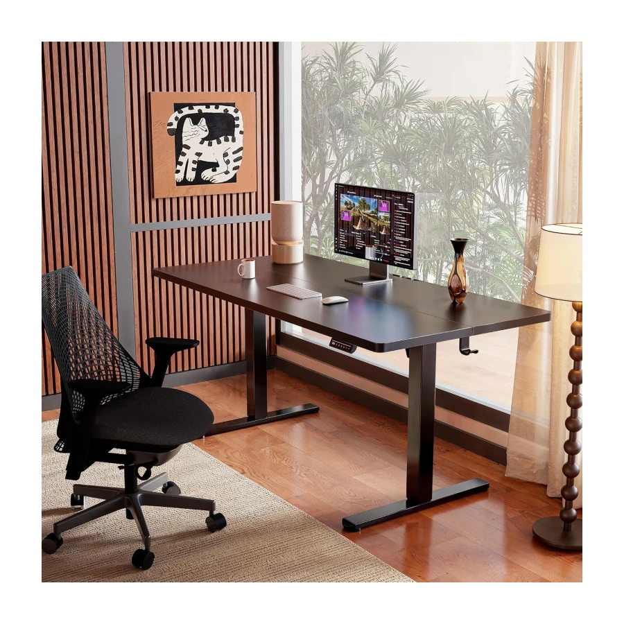 ErGear Electric Standing Desk, 48"x24" Height Adjustable Sit Stand up Desk