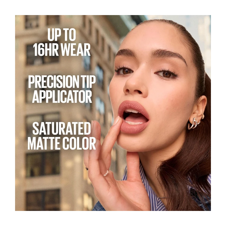 Maybelline New York SuperStay Matte Ink Liquid Lipstick, Amazonian, 0.17 fl. oz., 5 ml (Pack of 1)