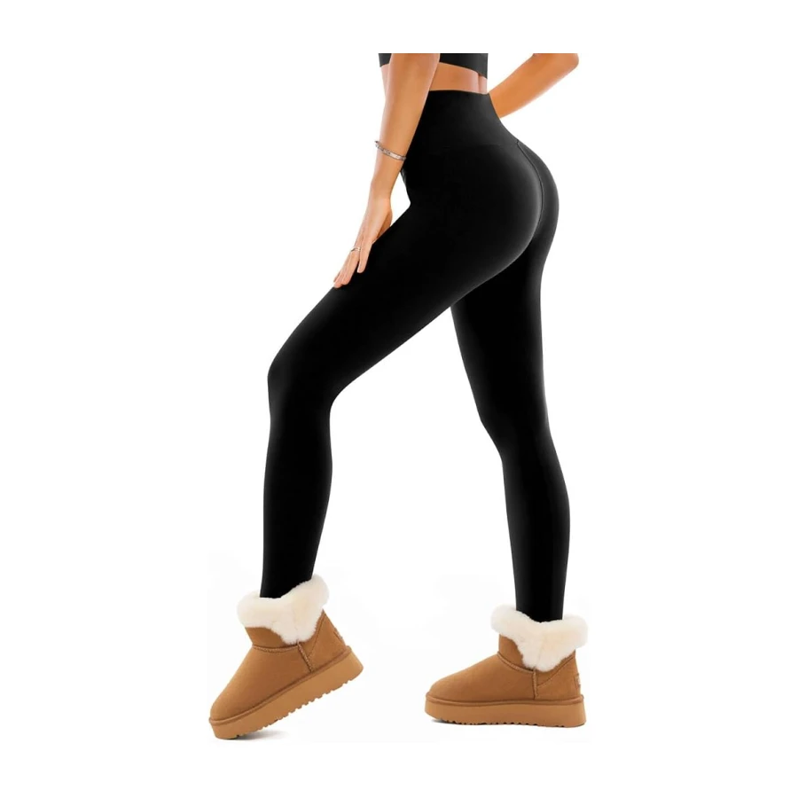 SINOPHANT Thermo Leggings Damen Winter, Fleece Thermoleggins