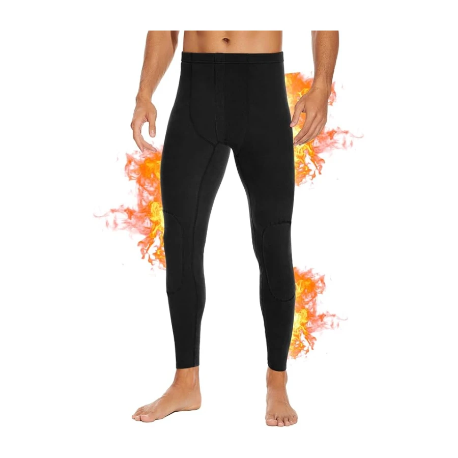 SIMIYA Lange Unterhosen Herren Extra Warm Thermoleggings Winter