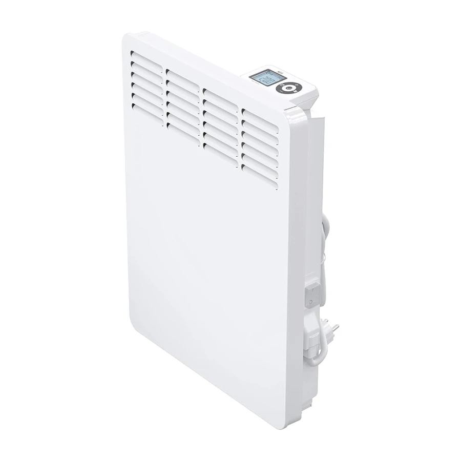 AEG Wandkonvektor WKL 505, Elektroheizung energiesparend, 500 W für ca. 6 m², LCD-Display, Wochenzeitschaltuhr, 236531