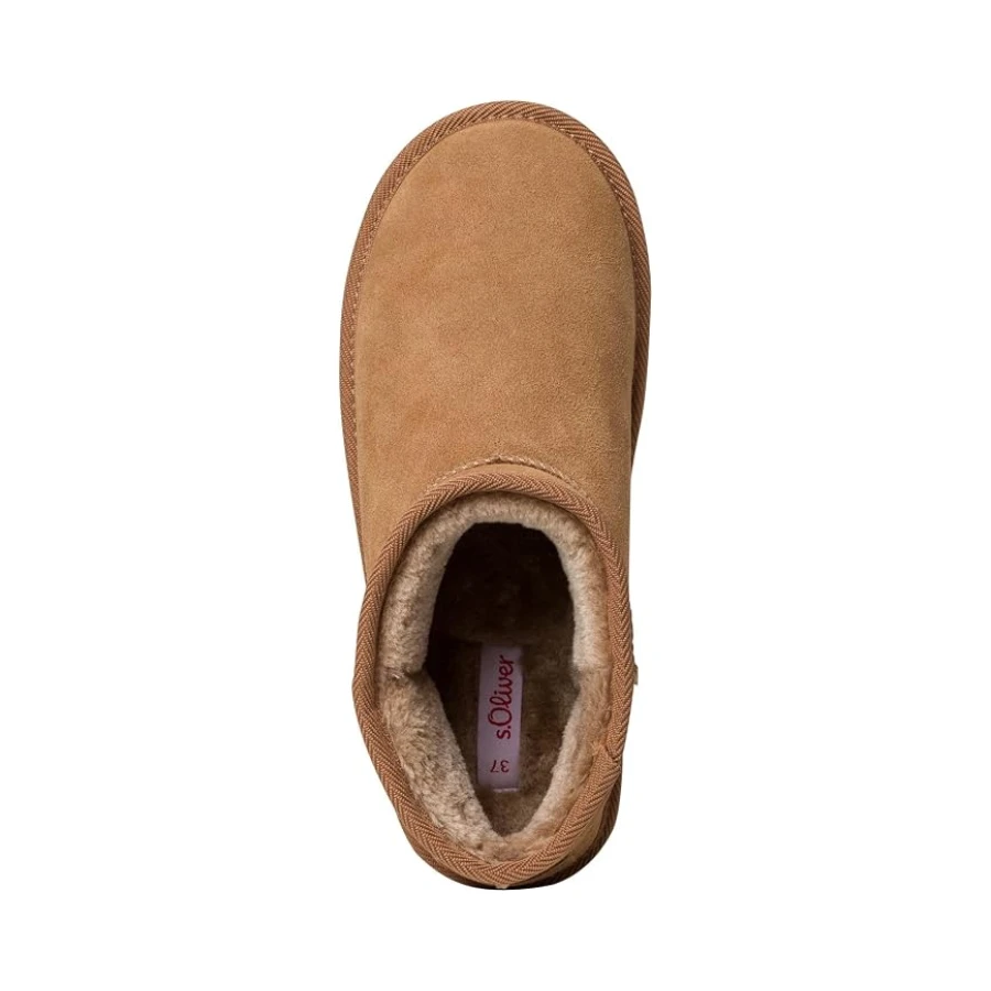 s.Oliver Damen Boots aus Leder Gefüttert