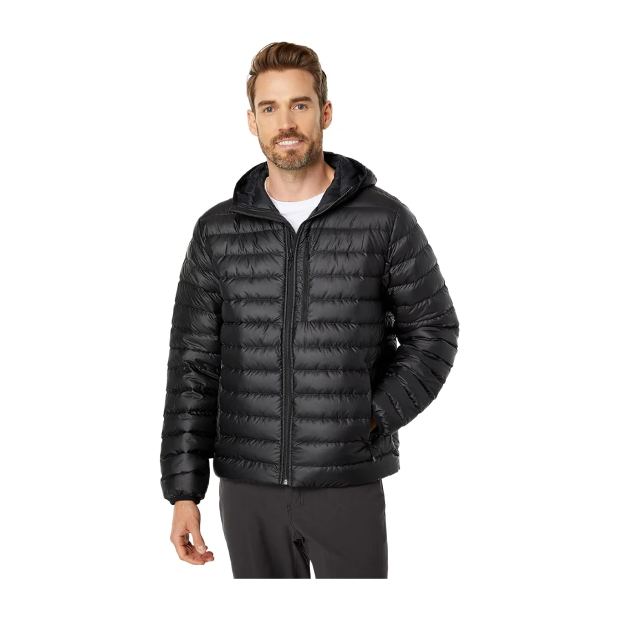 Marmot Herren Highlander Hoody Leichte Daunenjacke, warme Winterjacke, wasserabweisende Steppjacke, winddichte Funktionsjacke, klein packbare Outdoorjacke mit Kapuze