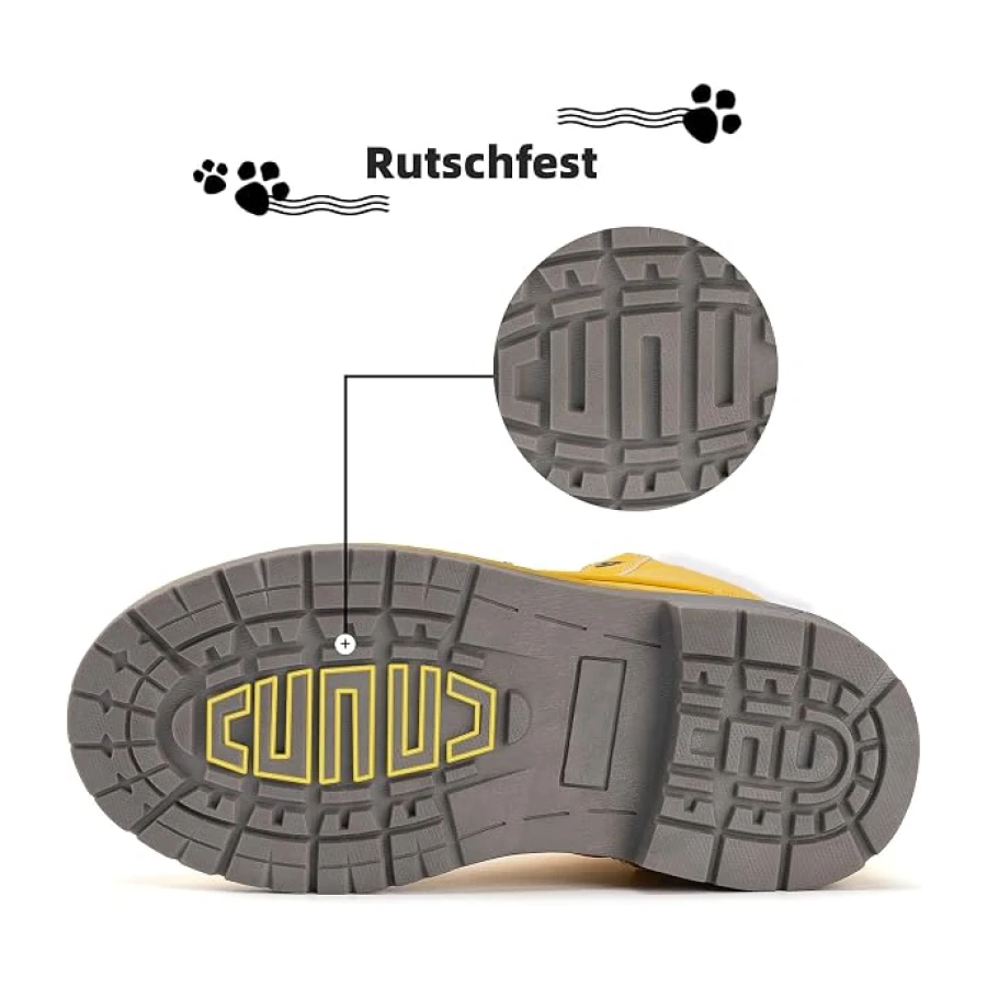 Mishansha Kinder Winterschuhe Jungen Mädchen Gefüttert Gr.24-36
