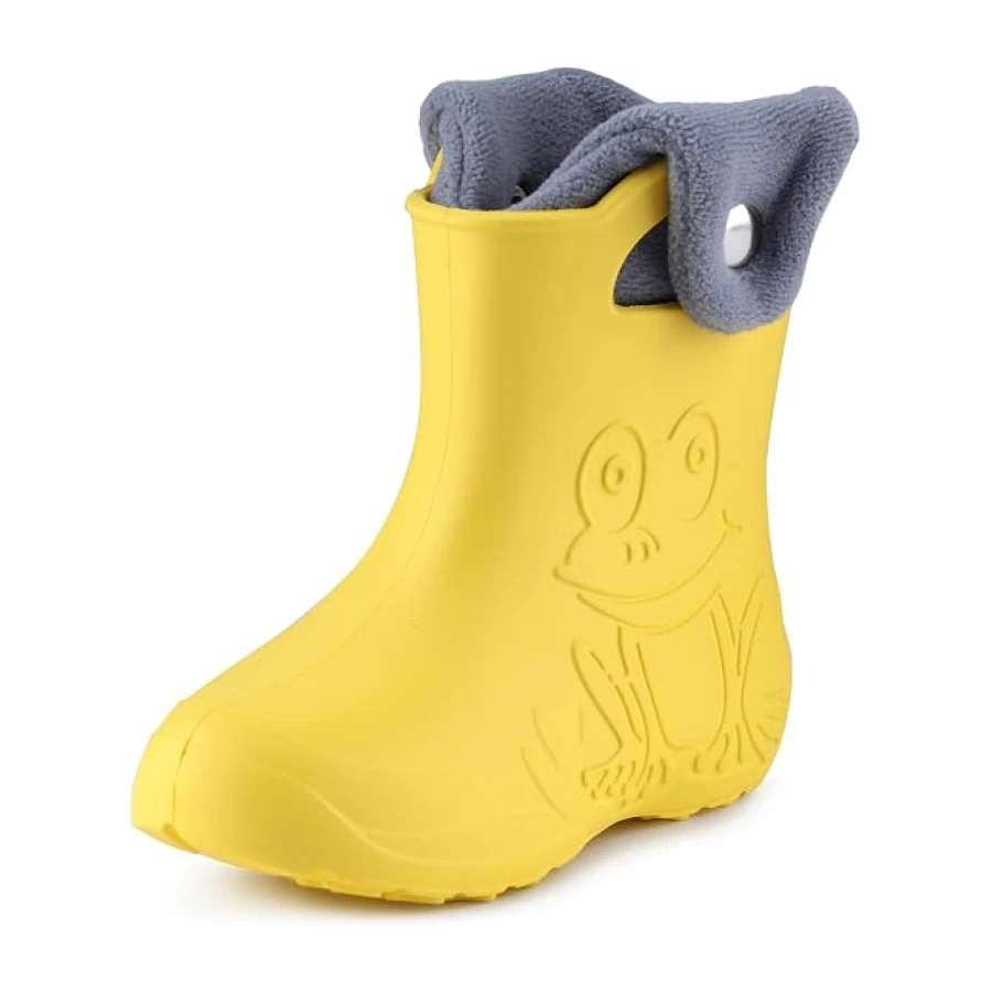 Ladeheid Eva Kinder Jungen Mädchen Gummistiefel Regenschuhe gefüttert Regenstiefel Gummischuhe LA-CA-04