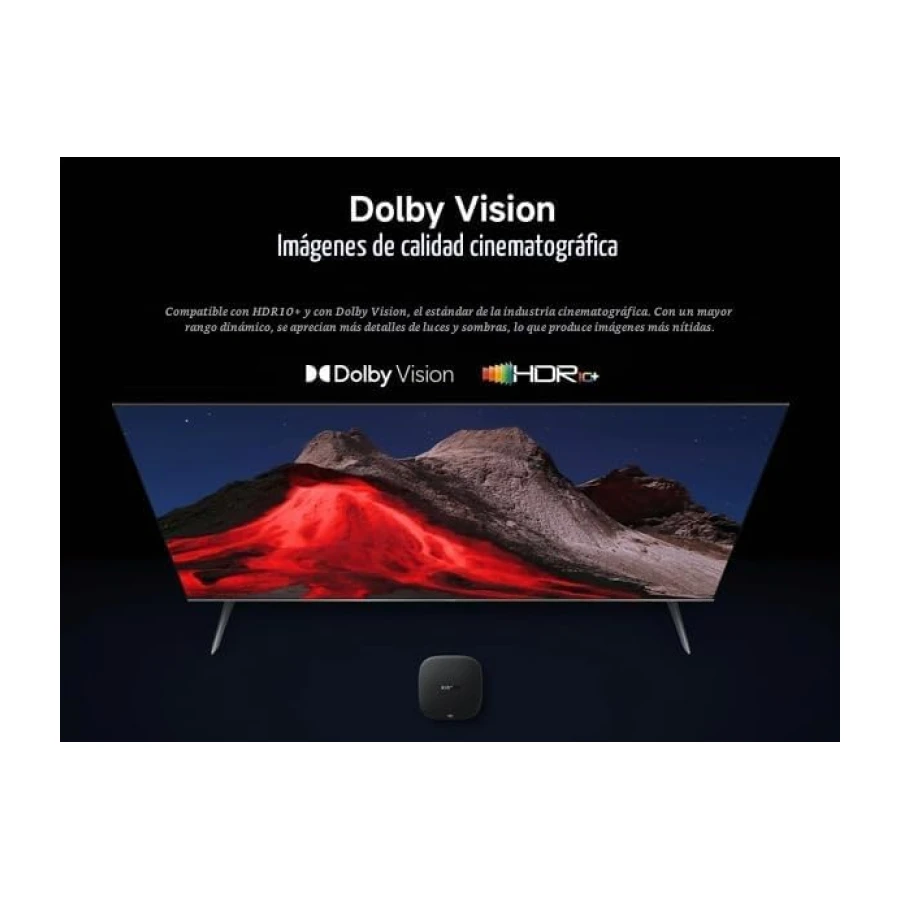 Xiaomi TV Box S (3nd Gen), 4K Ultra HD Streaming Media Player, 2GB RAM, 32GB Memoria Smart TV Box, Soporta Google TV, Dolby Vision, HDR10+, Dolby Atmos, DTS-X, Wireless Projection, WiFi 6, Negro