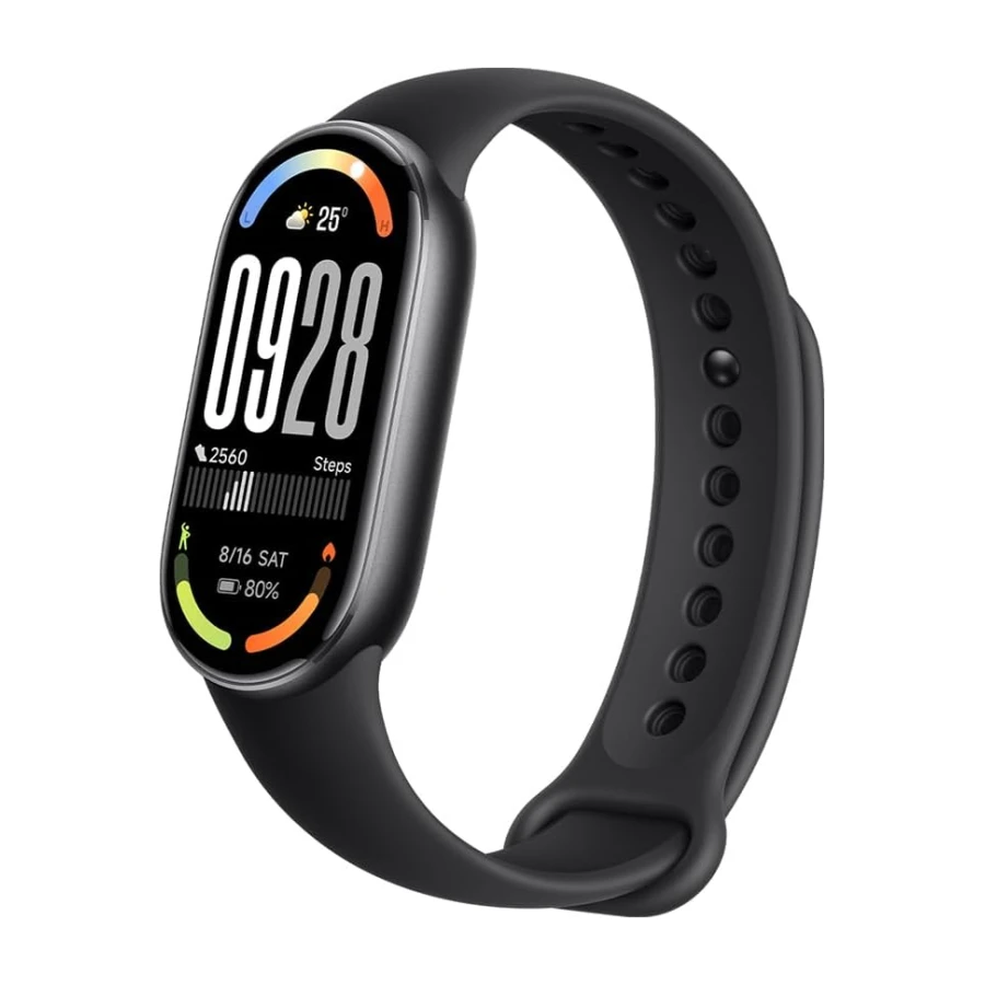 Xiaomi Smartband 10, Pantalla AMOLED de 1,72”, Carga rápida, 150+ Modos Deportivos, Monitorización de Salud y sueño, HyperOS 2.0, Impermeable 5ATM, Brújula